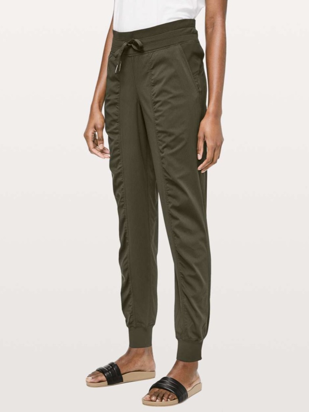 Lululemon Dance Studio Joggers, size 2, Dark Olive color